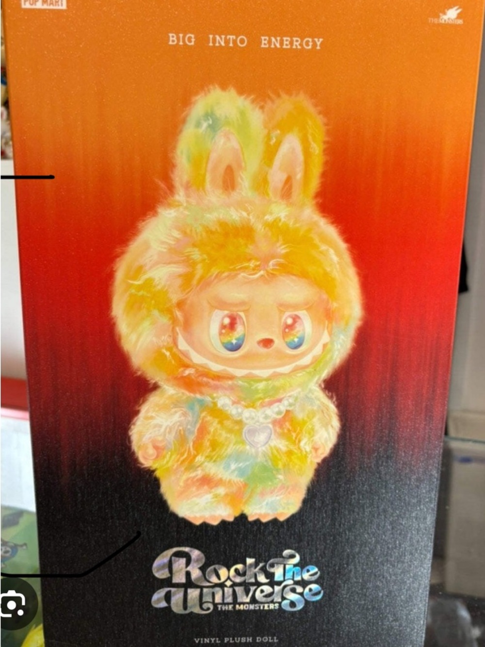 Pop Mart The Monsters Labubu Rock The Universe